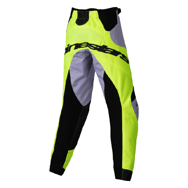 Pantalon enfant Alpinestars racer kids gris/jaune 2025