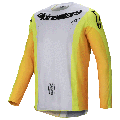 Maillot Alpinestars techstar melt jaune/noir 2025 | Oxmoto