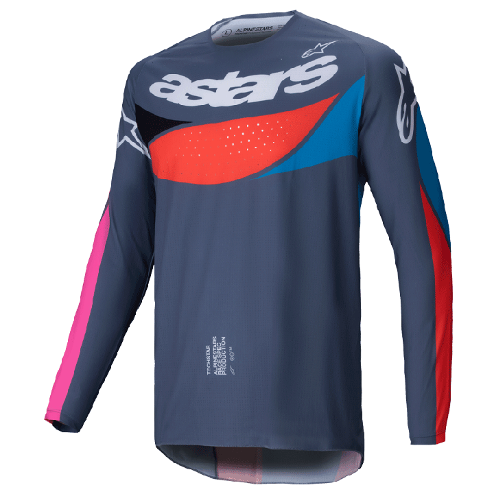 Maillot Alpinestars techstar dreem gris/multicolor 2025