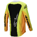 Maillot Alpinestars techstar melt jaune/noir 2025 | Oxmoto