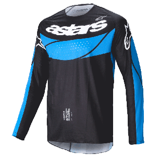 Maillot Alpinestars techstar dreem noir/bleu 2025 | Oxmoto