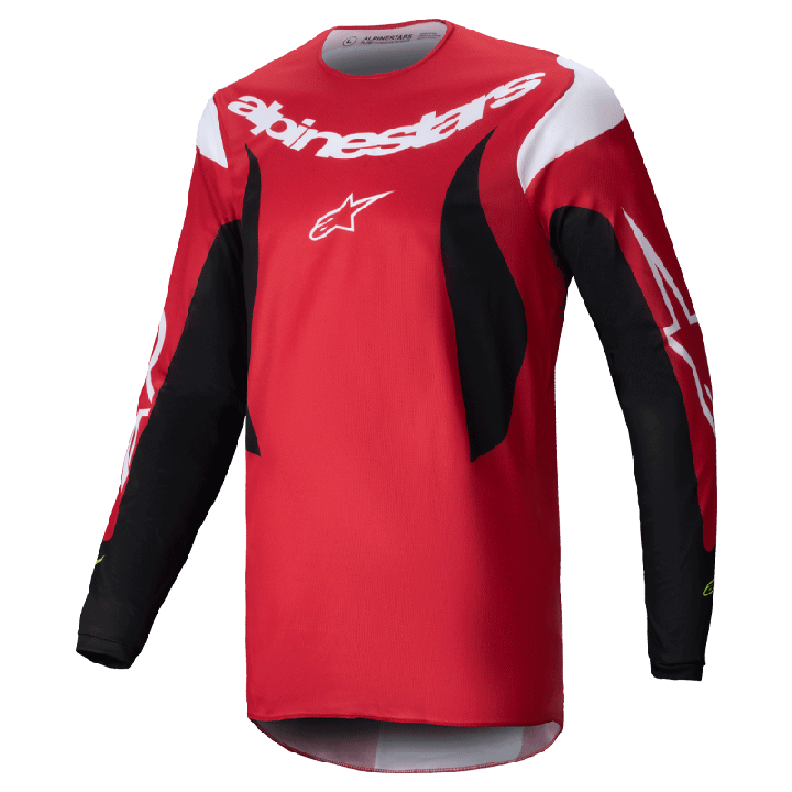 Maillot Alpinestars fluid haul rouge/noir 2025 | Oxmoto