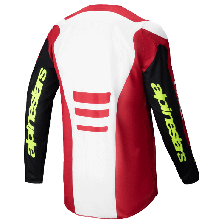 Maillot Alpinestars fluid haul rouge/noir 2025 | Oxmoto