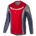 Maillot enfant Alpinestars racer melt rouge/gris 2025