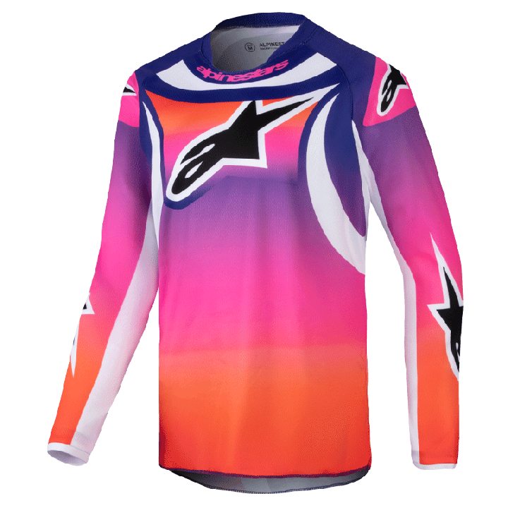 Maillot enfant Alpinestars racer wurx multicolor 2025
