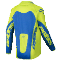 Maillot enfant Alpinestars racer veil jaune/bleu 2025