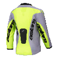 Maillot enfant Alpinestars racer kids gris/jaune 2025