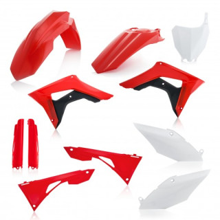 Kit plastiques complet crf 19-20 rouge/blanc | Oxmoto