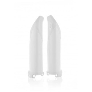 Protections de fourche Kawasaki kx/kx-f 16/24 blanc | Oxmoto
