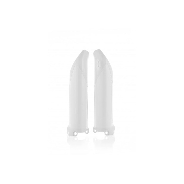 Protections de fourche Kawasaki kx/kx-f 16/24 blanc | Oxmoto