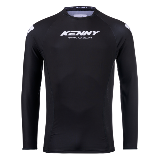 Maillot KENNY titanium noir 2025 | Oxmoto
