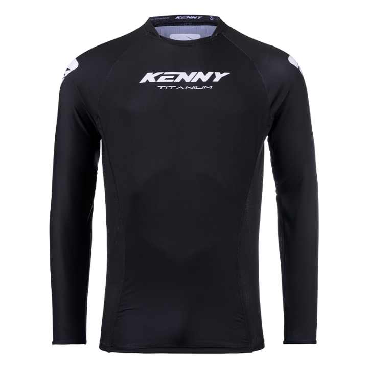 Maillot KENNY titanium noir 2025 | Oxmoto