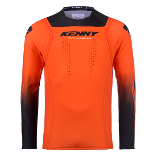 Maillot KENNY titanium orange 2025 | Oxmoto