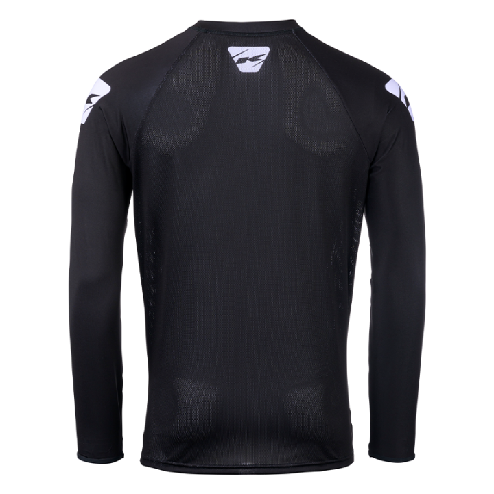 Maillot KENNY titanium noir 2025 | Oxmoto