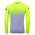 Maillot KENNY performance gradient gris/jaune 2025 | Oxmoto