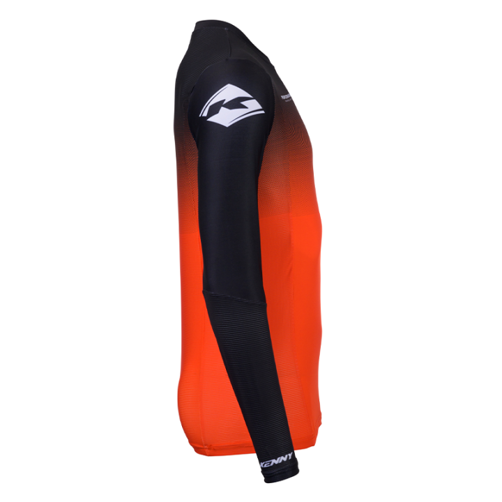 Maillot KENNY performance gradient orange 2025 | Oxmoto