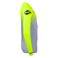 Maillot KENNY performance gradient gris/jaune 2025 | Oxmoto