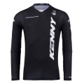 Maillot KENNY performance solid noir 2025 | Oxmoto