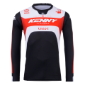 Maillot KENNY track focus rouge 2025 | Oxmoto