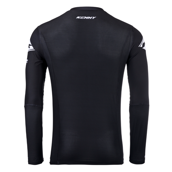 Maillot KENNY performance solid noir 2025 | Oxmoto