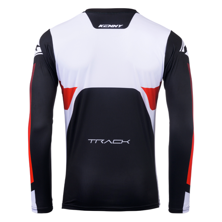 Maillot KENNY track focus rouge 2025 | Oxmoto