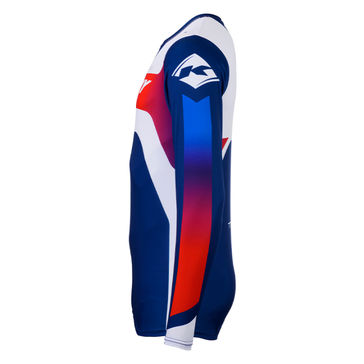 Maillot KENNY track focus patriot 2025 | Oxmoto