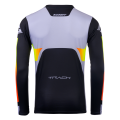 Maillot KENNY track focus gris 2025 | Oxmoto