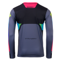 Maillot KENNY track focus jaune 2025 | Oxmoto