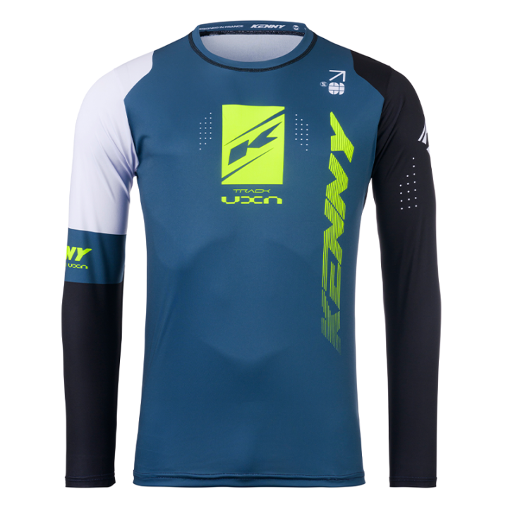 Maillot KENNY track zoom petrol 2025 | Oxmoto