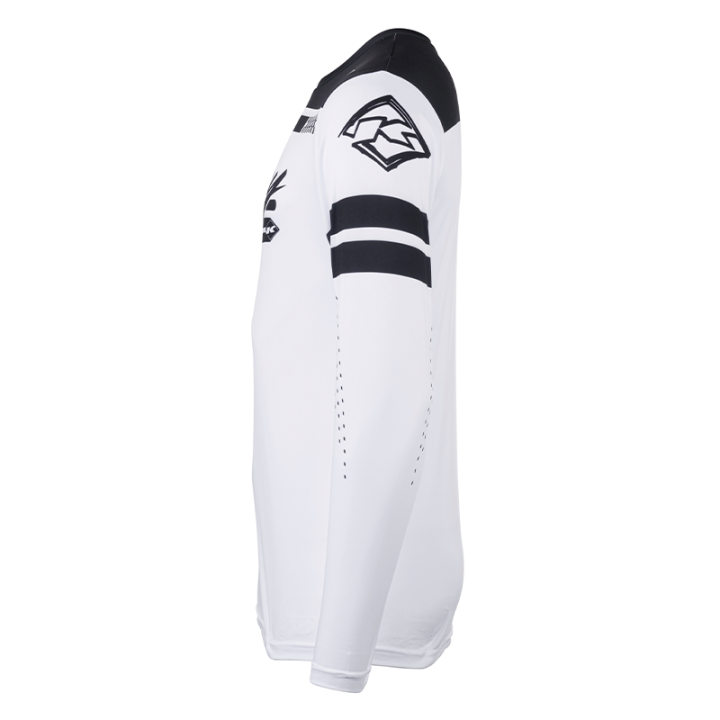 Maillot KENNY track dirt blanc 2025 | Oxmoto