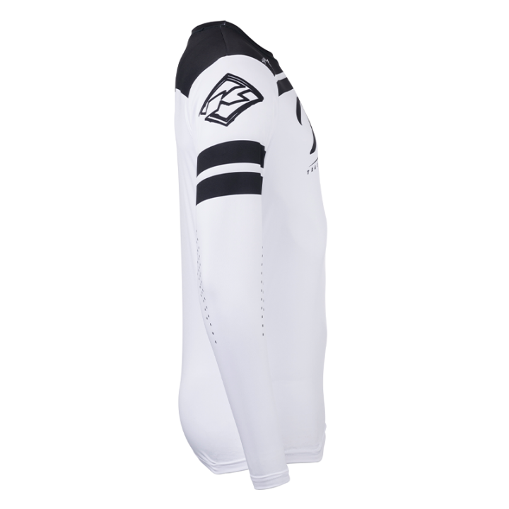 Maillot KENNY track dirt blanc 2025 | Oxmoto
