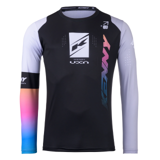 Maillot KENNY track zoom noir 2025 | Oxmoto