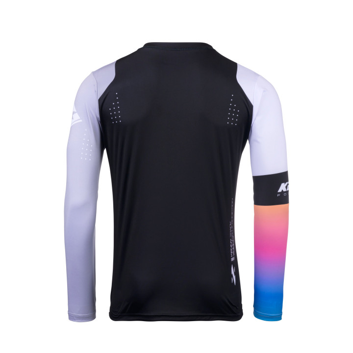 Maillot KENNY track zoom noir 2025 | Oxmoto