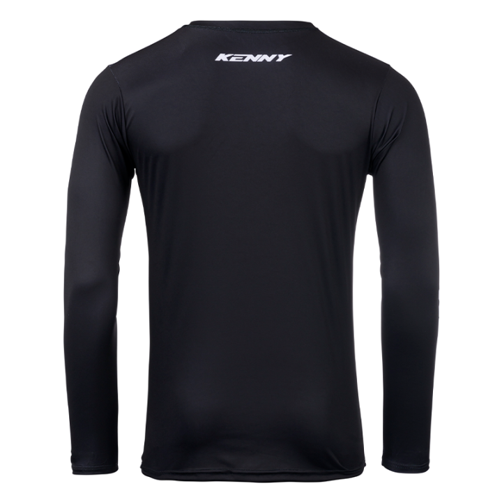 Maillot KENNY track raw noir 2025 | Oxmoto