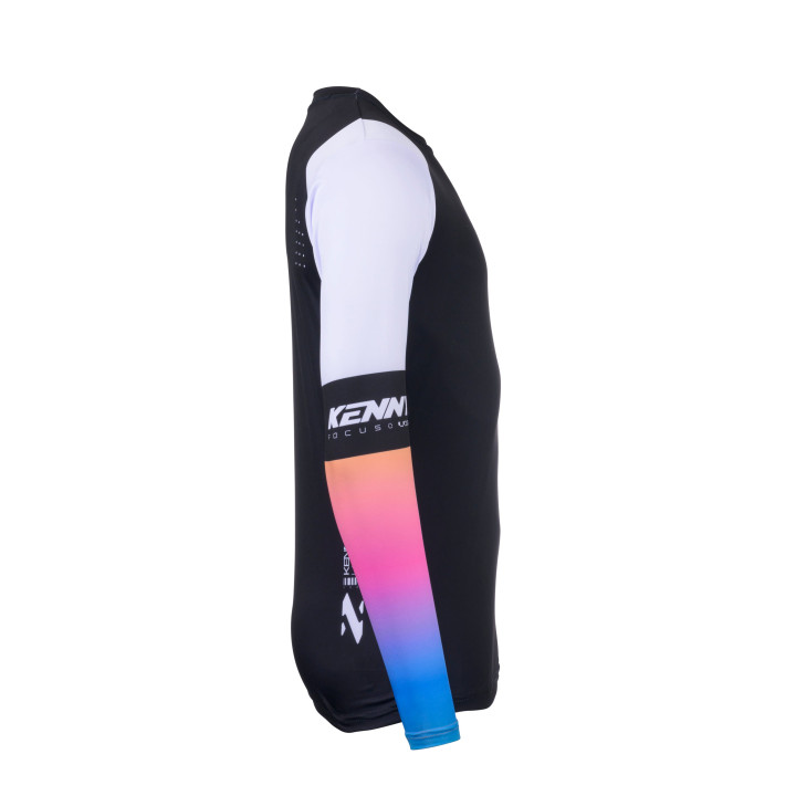 Maillot KENNY track zoom noir 2025 | Oxmoto