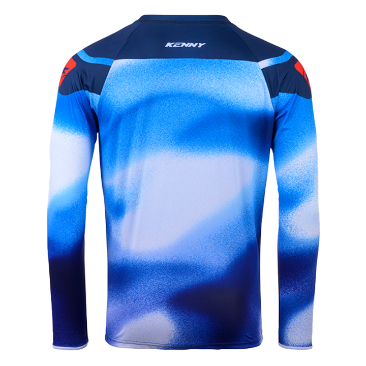 Maillot KENNY force fog bleu 2025 | Oxmoto
