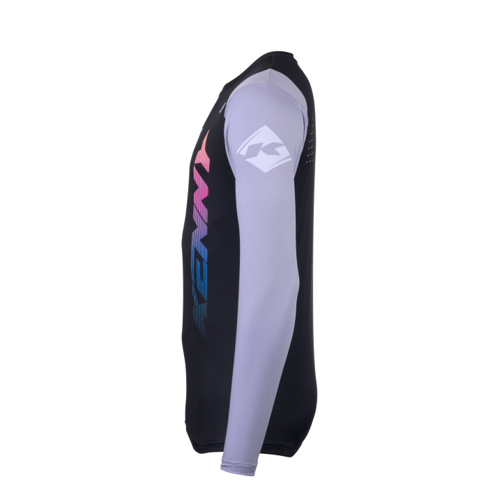 Maillot KENNY track zoom noir 2025 | Oxmoto