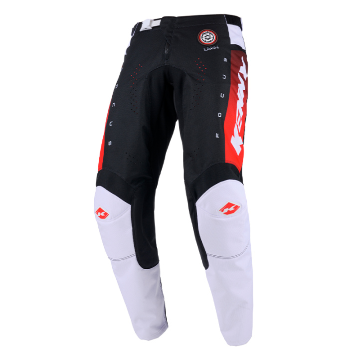 Pantalon KENNY track focus rouge 2025 | Oxmoto