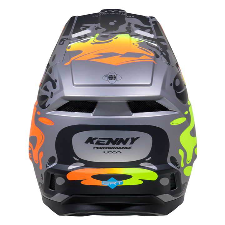 Casque KENNY performance graphic steel 2025 | Oxmoto