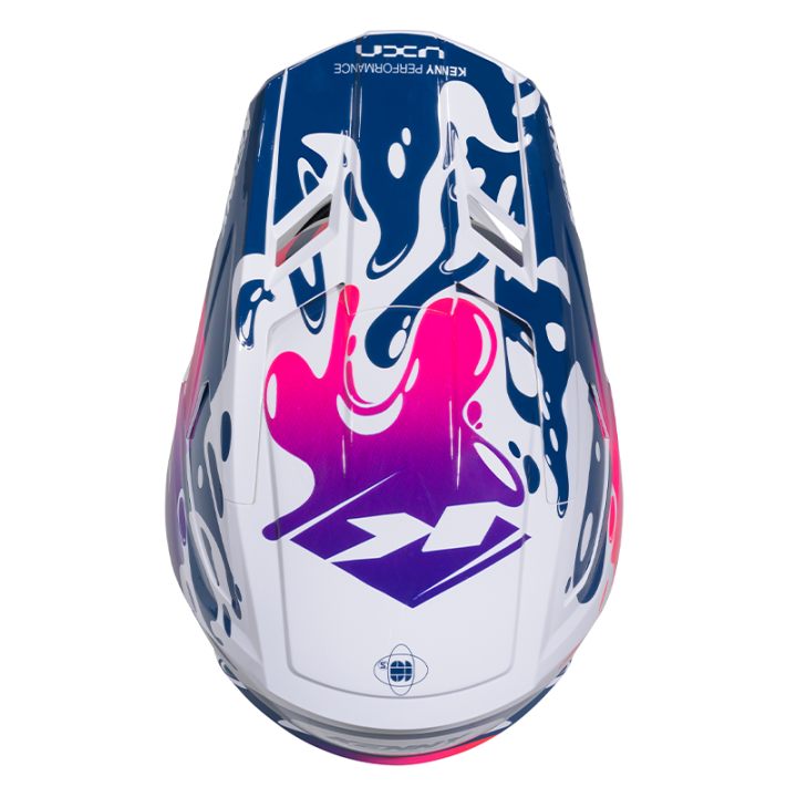Casque KENNY performance graphic fluid 2025 | Oxmoto