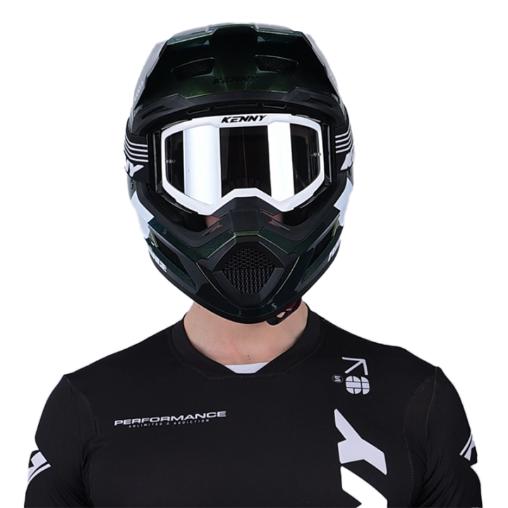 Casque KENNY performance graphic chameleon 2025 | Oxmoto