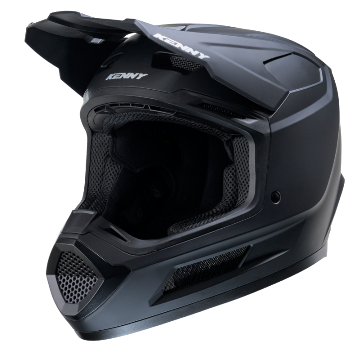 Casque KENNY performance solid noir 2025 | Oxmoto