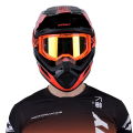 Casque KENNY performance graphic orange 2025 | Oxmoto