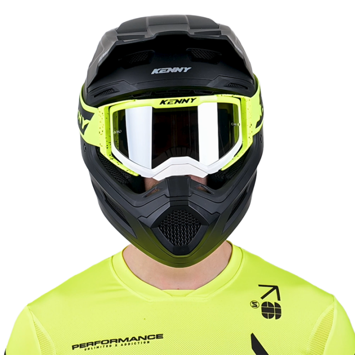 Casque KENNY performance solid noir 2025 | Oxmoto