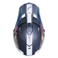 Casque KENNY track graphic zoom noir 2025 | Oxmoto