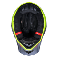 Casque enfant KENNY track graphic gris/orange 2025 | Oxmoto