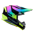 Casque enfant KENNY track graphic fluo 2025 | Oxmoto