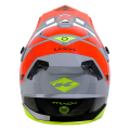 Casque enfant KENNY track graphic gris/orange 2025 | Oxmoto