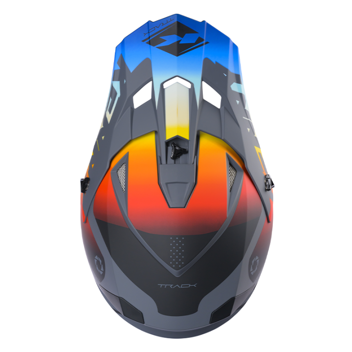 Casque enfant KENNY track graphic gradient 2025 | Oxmoto