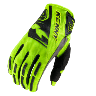 Gants KENNY performance jaune fluo | Oxmoto